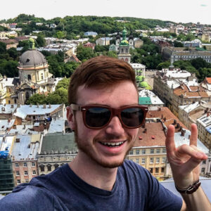 Walker Winslow during study abroad