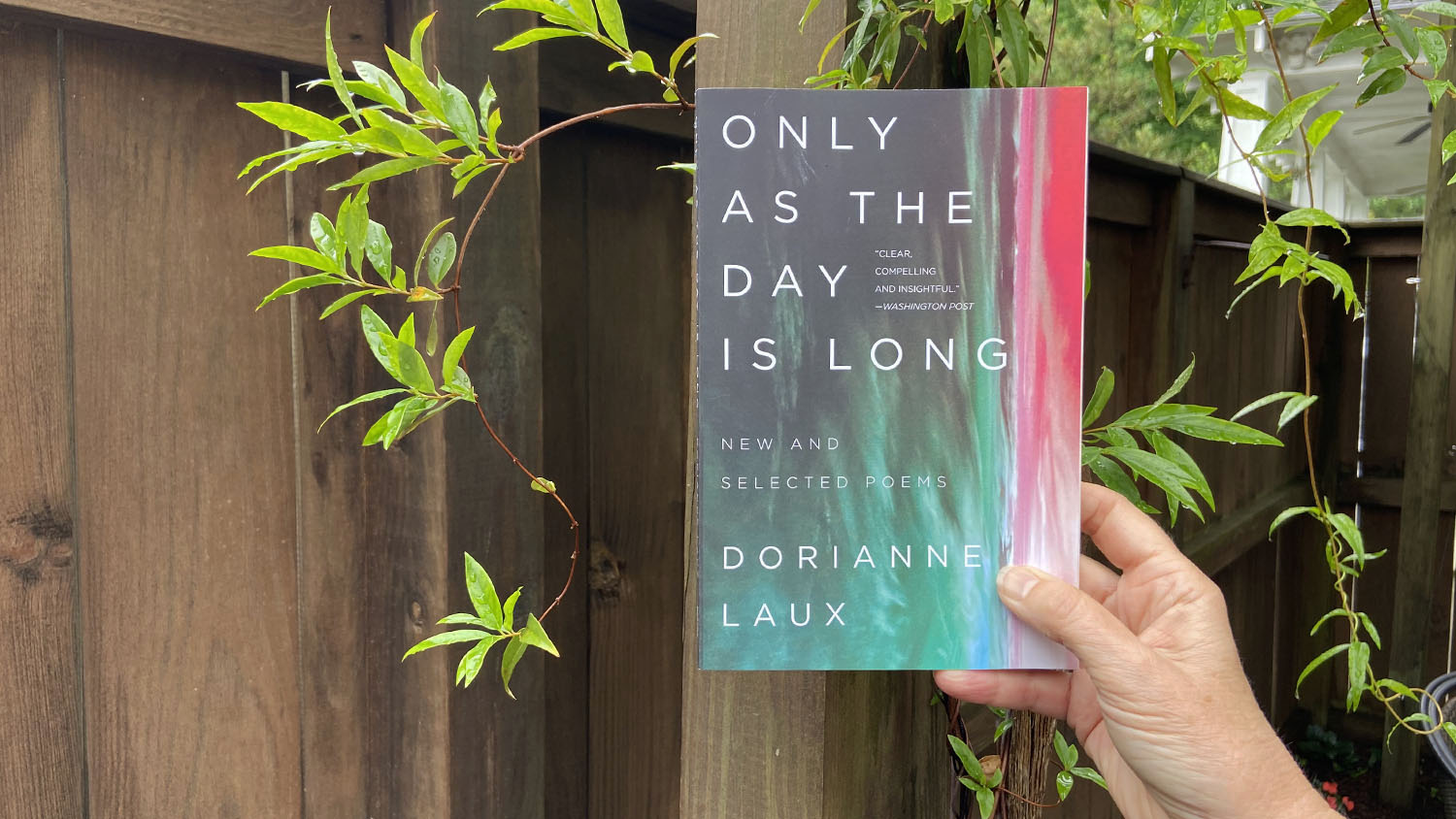 cover of "Only As the Day is Long: New and Selected Poems"