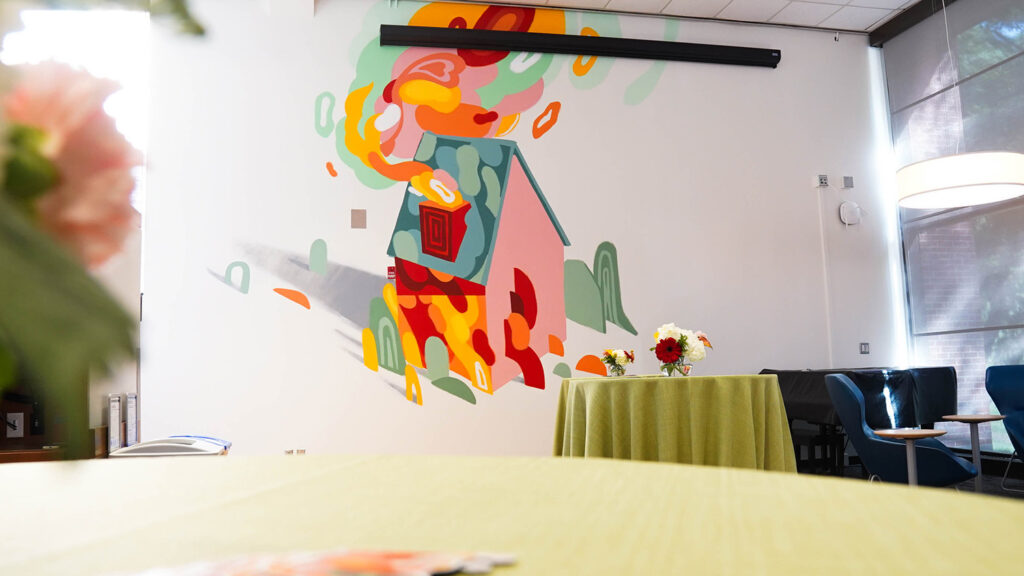 CHASS Unveils Mural Celebrating Creativity, Human Connection
