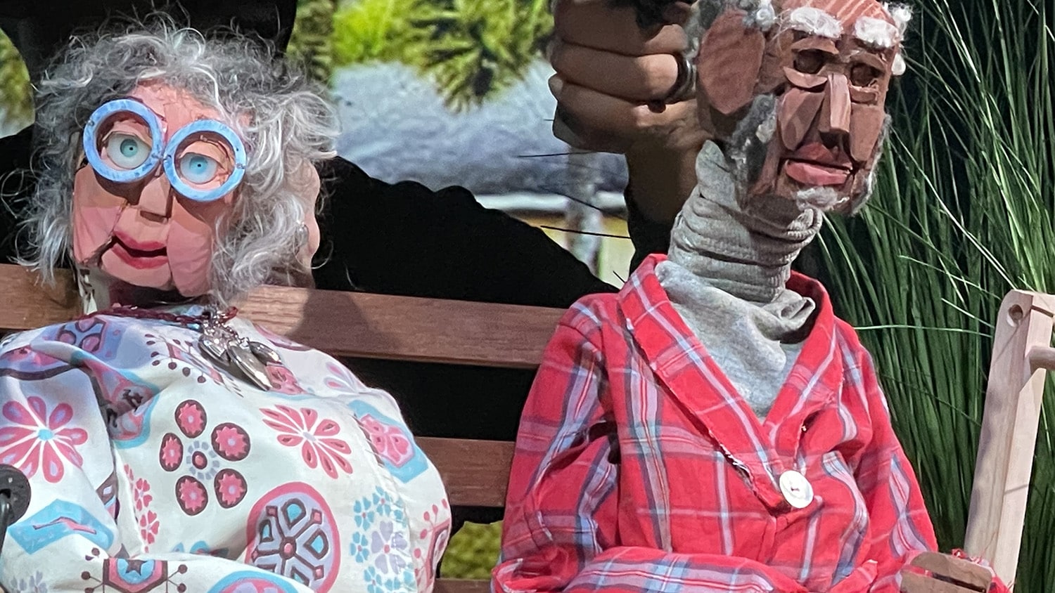 Two puppets